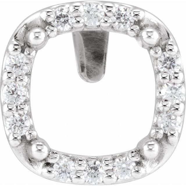 Halo-Style Low Earring Setting