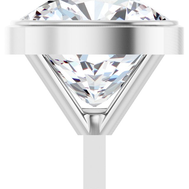 Bezel-Set Low Peg Setting