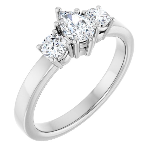 Three-Stone Engagement Ring