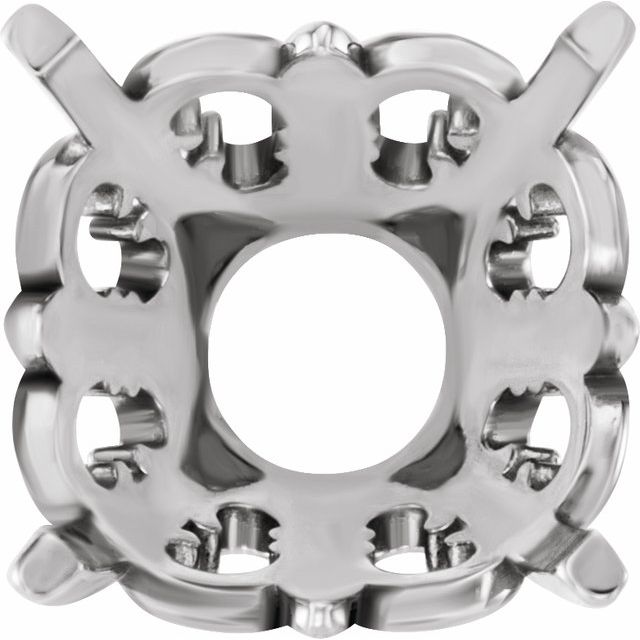 4-Prong Fleur-de-lis Basket Setting