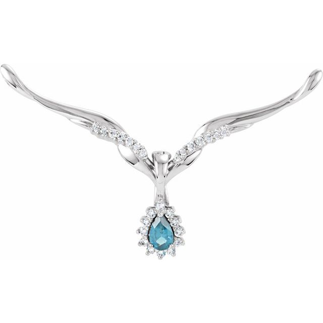 Pear Necklace Center