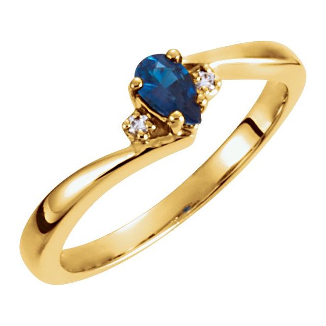 Three-Stone Bypass Ring