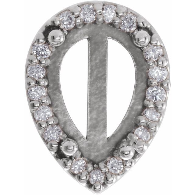 4-Prong Halo-Style Cabochon Earring Setting