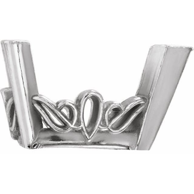 4-Prong Basket Scroll Setting®