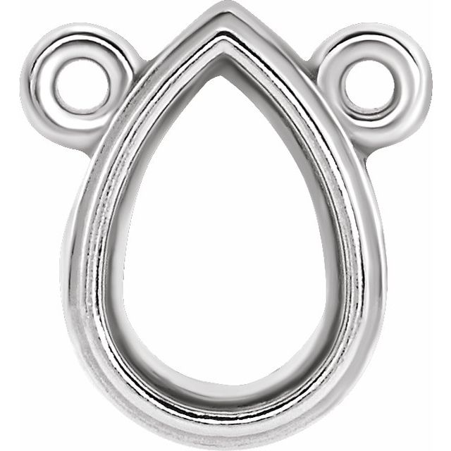 Bezel-Set Necklace Center