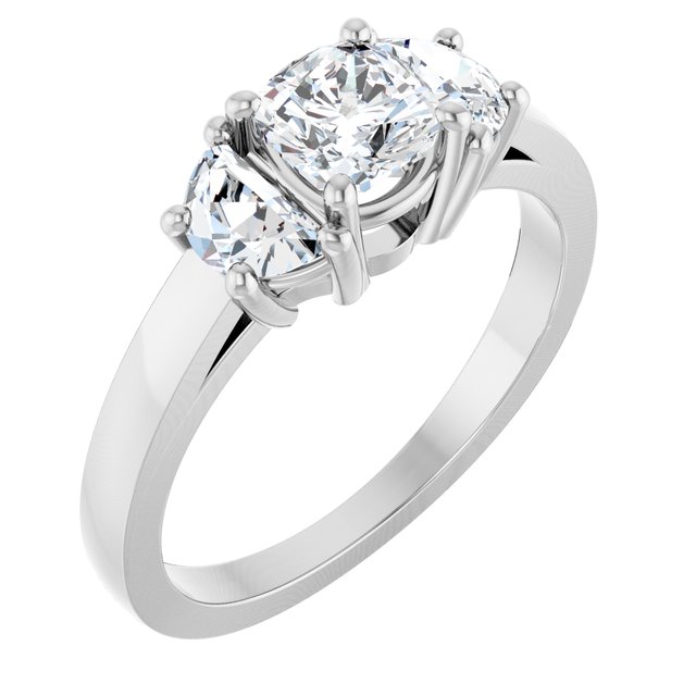 Three-Stone Engagement Ring