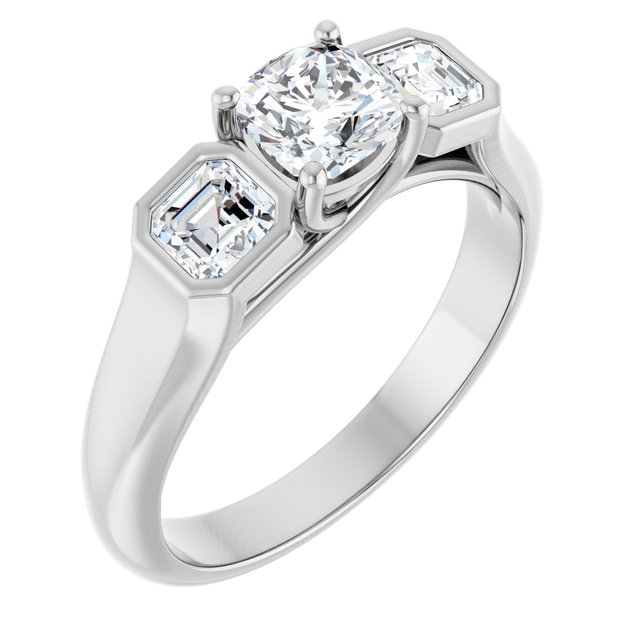 Three-Stone Engagement Ring