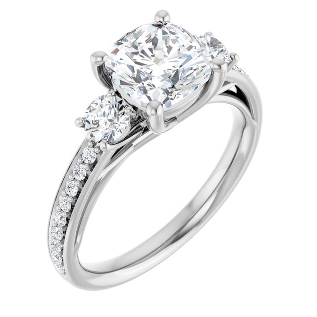 Three-Stone Engagement Ring