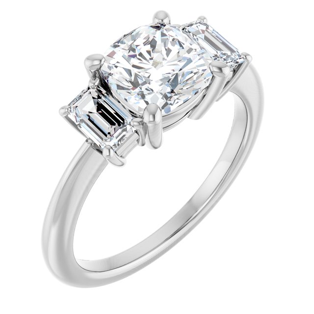 Three-Stone Engagement Ring