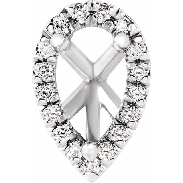 4-Prong Halo-Style Shank Setting